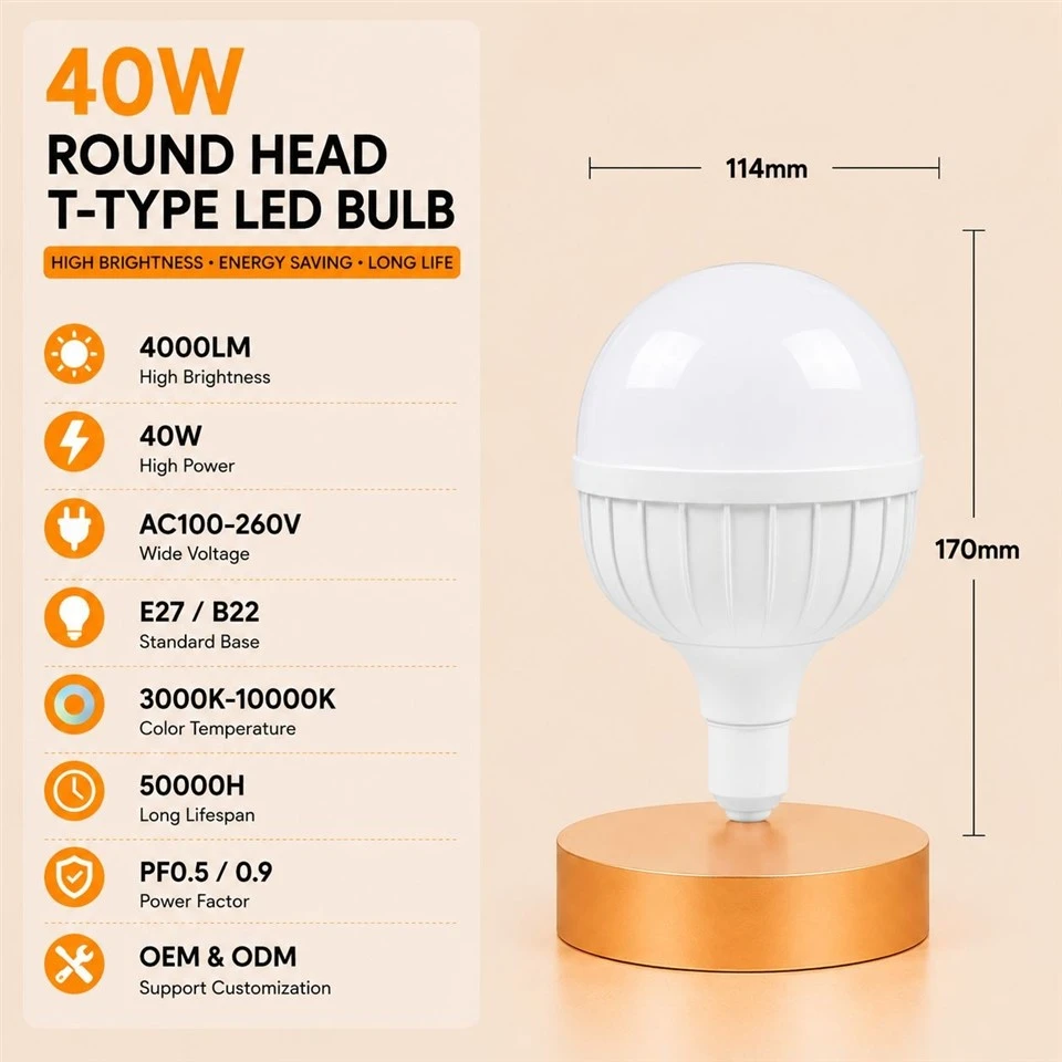Circular Head LED T Lamp suppliers