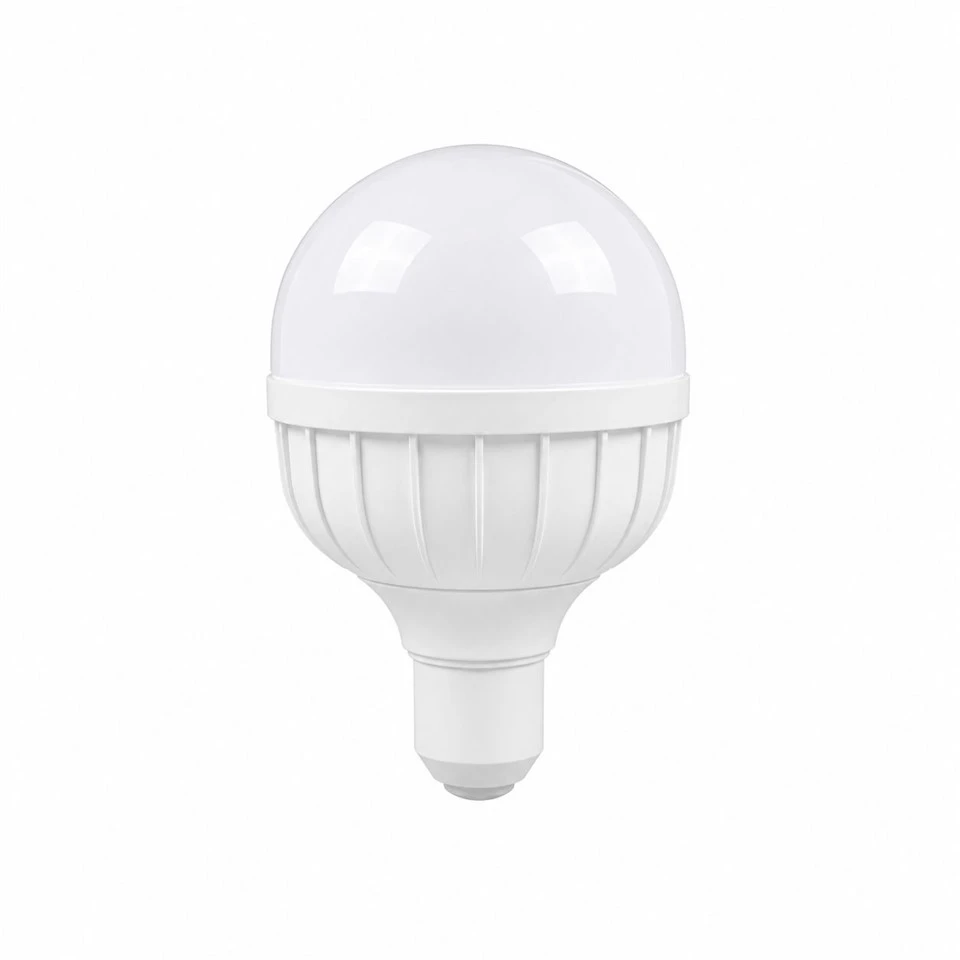 Tvar lampy LED so zakriveným hrotom T-